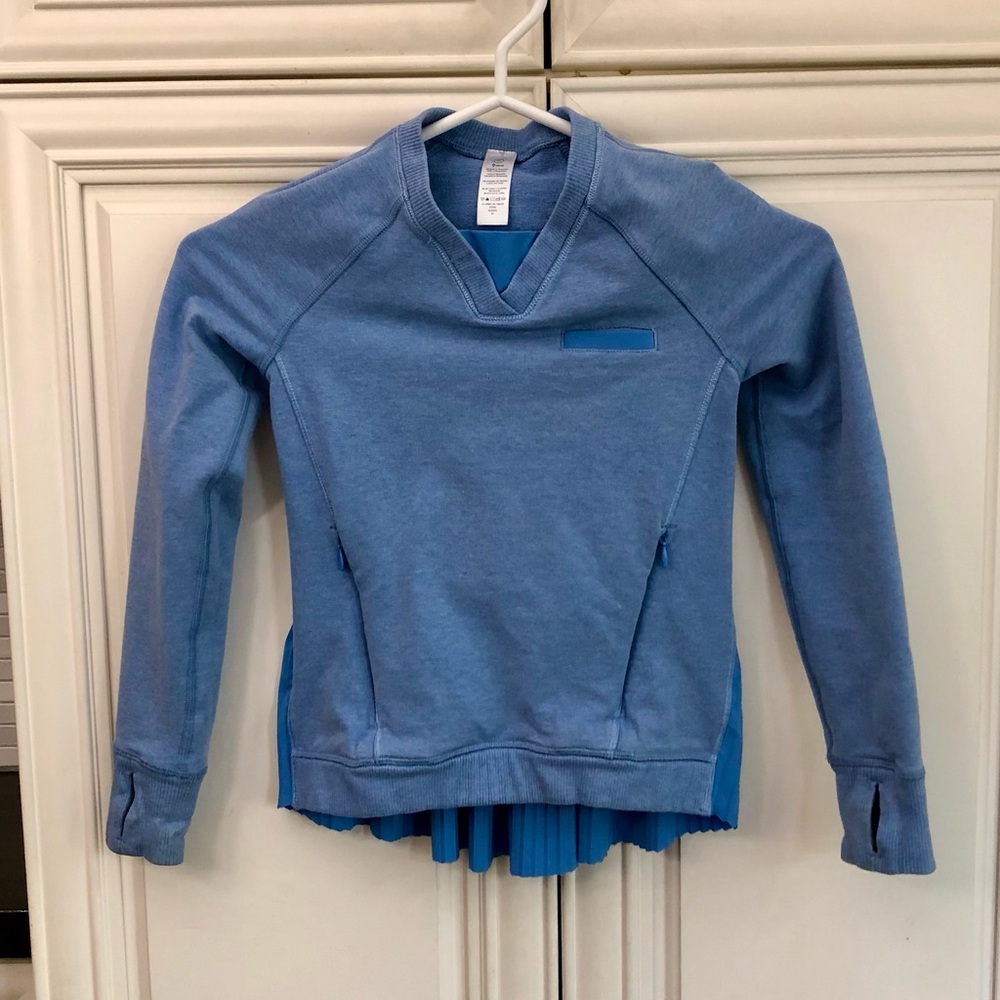 SIZE 6 - UNIQUE Ivivva ruffle back girl’s sweatshirt